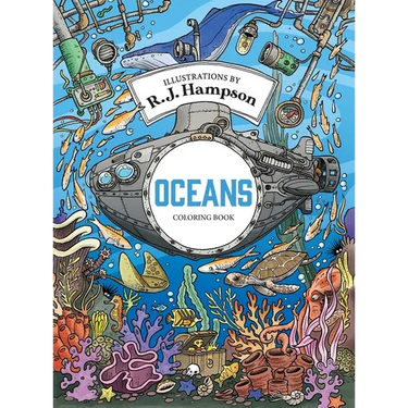 Oceans Coloring Book