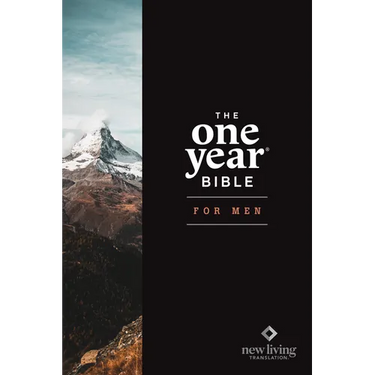 NLT the One Year Bible for Men (Hardcover)