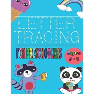 letter tracing book for Preschoolers ages 3-5: Alphabet Tracing and Coloring book for Preschooler - Tracing Book for Kindergarten Kids Age 3-5 - Alpha