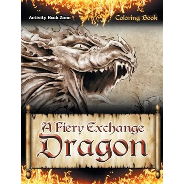 The Dragons of The Game of Thrones Coloring Book