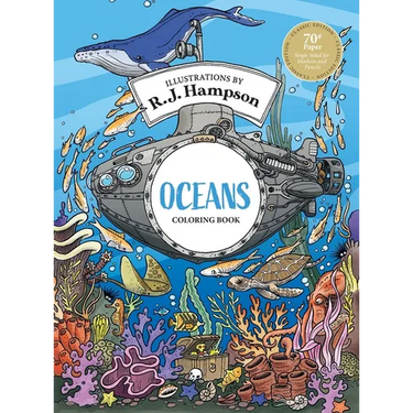 Oceans Coloring Book