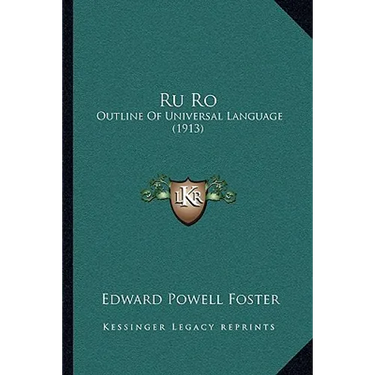 Ru Ro: Outline Of Universal Language (1913)