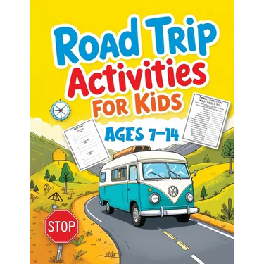 Road Trip Activities for Kids: A Travel Journal with Activity Games, Trivia, Word Search, Scrambles, Scavenger Hunts, and More for Hours of Family Fun