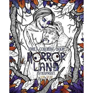 Adult Coloring Book Horror Land: Entrapment (Book 4)
