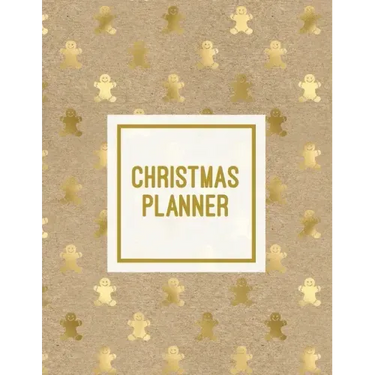 Christmas Planner: Family Holiday Organizer, Gift List Pages, Shopping & Budget Notes, Calendar Journal, Party Plan Book, Christmas Card