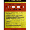 Foundations of Grammar: Teacher's Guide
