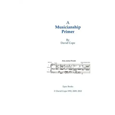 A Musicianship Primer