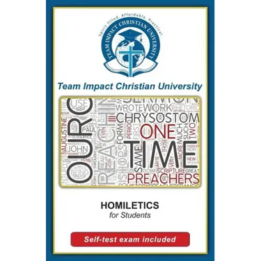 HOMILETICS for students