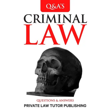 Criminal Law: Questions and Answers