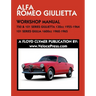 ALFA ROMEO 750 & 101 SERIES GIULIETTA 1300cc (1955-1964) & 101 SERIES GIULIA 1600cc (1962-1965) WORKSHOP MANUAL