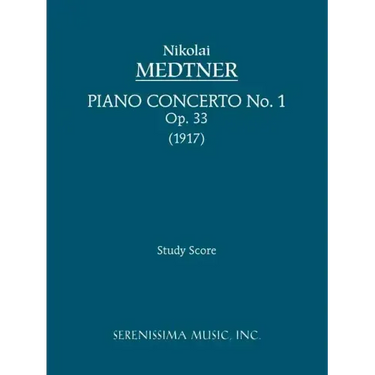 Piano Concerto No.1, Op.33: Study score