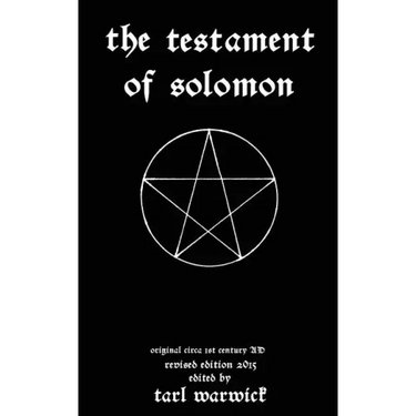 The Testament Of Solomon