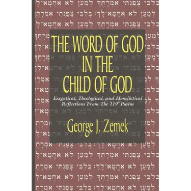The Word of God in the Child of God