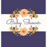 Floral Baby Shower Guest Book (Hardcover): Baby shower guest book, celebrations decor, memory book, baby shower guest book, celebration message log bo