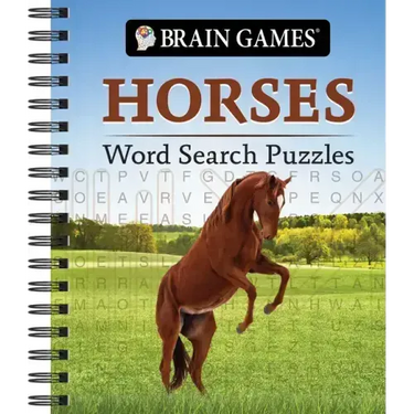 Brain Games - Horses Word Search Puzzles
