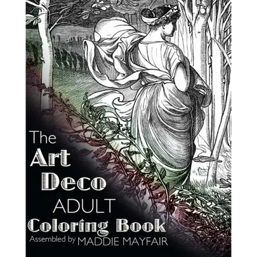 The Art Deco Adult Coloring Book