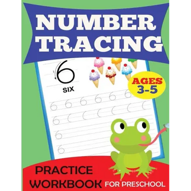 Number Tracing Practice Workbook