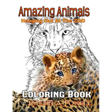 Amazing Animals: Coloring Book