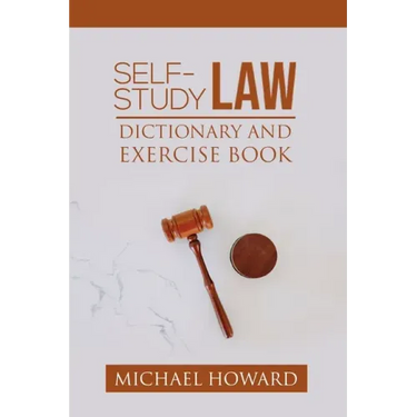 Self-Study Law Dictionary and Exercise Book