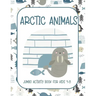 Arctic Animals: Jumbo Activity Book for Kids 4-8 with Tracing and Coloring, Dot-To-Dot and Maze Book, {Fun Learning Activities for Kid