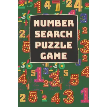 Number Search Puzzle: Memory/Cognitive health improving activity game book. Appropriate for elder/seniors. Engaging & entertaining activity book