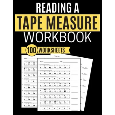 Reading a Tape Measure Workbook 100 Worksheets