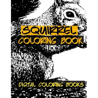 Squirrel Coloring Book