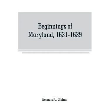 Beginnings of Maryland, 1631-1639