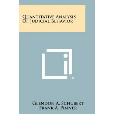 Quantitative Analysis Of Judicial Behavior
