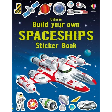Build Your Own Spaceships Sticker Book