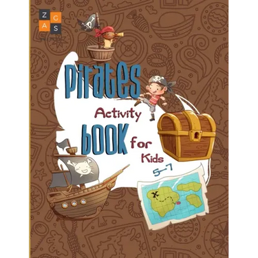 Pirate activity book for kids 5-7: a fun pirate gift for 5-7 year old kids