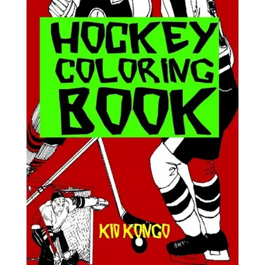 Hockey Coloring Book