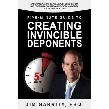 Five-Minute Guide to Creating Invincible Deponents