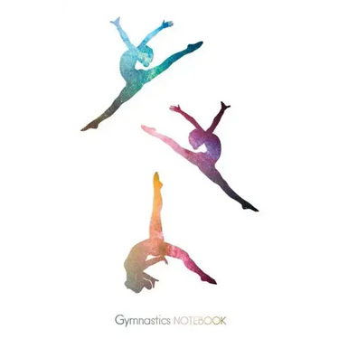Gymnastics Notebook: (galaxy cover)