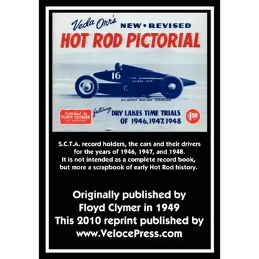 Veda Orr's New Revised Hot Rod Pictorial