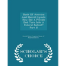 Bank of America and Merrill Lynch: How Did a Private Deal Turn Into a Federal Bailout? Part II - Scholar's Choice Edition