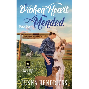 A Broken Heart Mended: A Military Sweet Cowboy Romance in Big Sky Country
