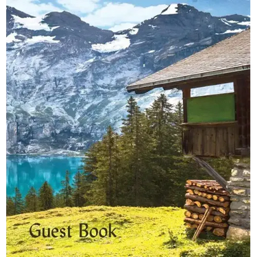 GUEST BOOK (Hardback), Visitors Book, Guest Comments Book, Vacation Home Guest Book, Cabin Guest Book, Visitor Comments Book, House Guest Book: Commen