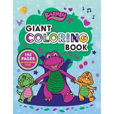 Barney: Giant Coloring Book