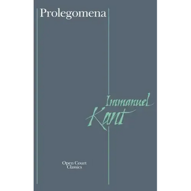 Prolegomena: To Any Future Metaphysics That Can Qualify as a Science