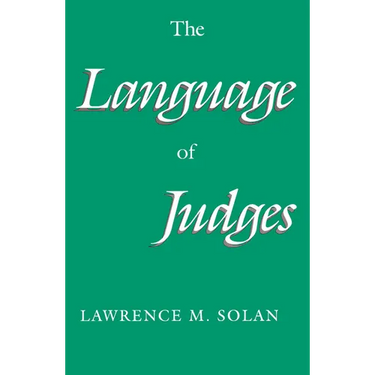 The Language of Judges