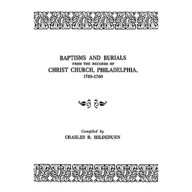 Baptisms and Burials