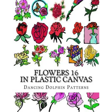 Flowers 16: in Plastic Canvas