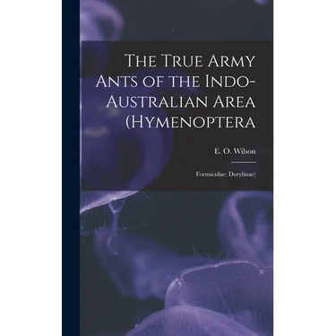 The True Army Ants of the Indo-Australian Area (Hymenoptera: Formicidae: Dorylinae)