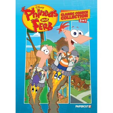 Phineas and Ferb Classic Comics Collection 3 in 1 Vol. 1