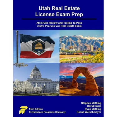 Utah Real Estate License Exam Prep: All-in-One Review and Testing to Pass Utah's Pearson Vue Real Estate Exam