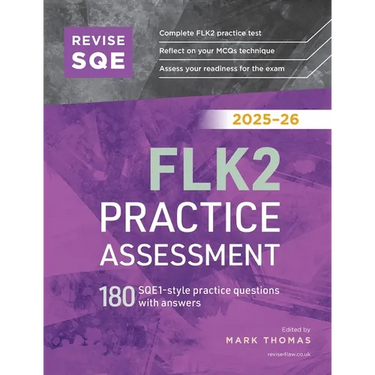 Revise SQE FLK2 Practice Assessment 2025-26