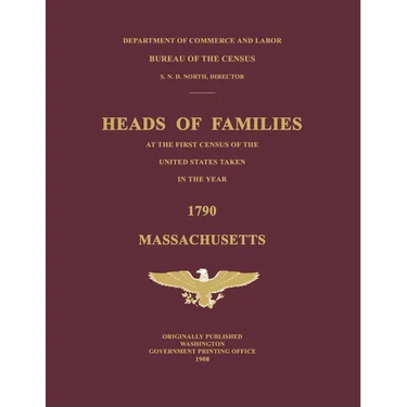 Heads of Families at the First Census of the United States Taken in the Year 1790: Massachusetts