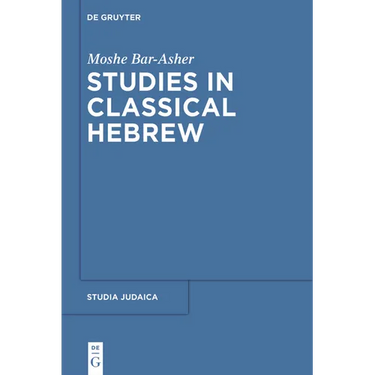 Studies in Classical Hebrew