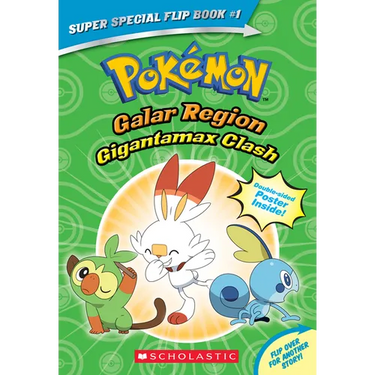 Gigantamax Clash / Battle for the Z-Ring (Pokémon Super Special Flip Book: Galar Region / Alola Region)